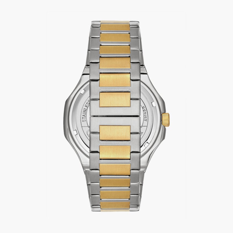 OMAX ساعة أومكس للرجال بتصميم مزدوج اللون - Image 3